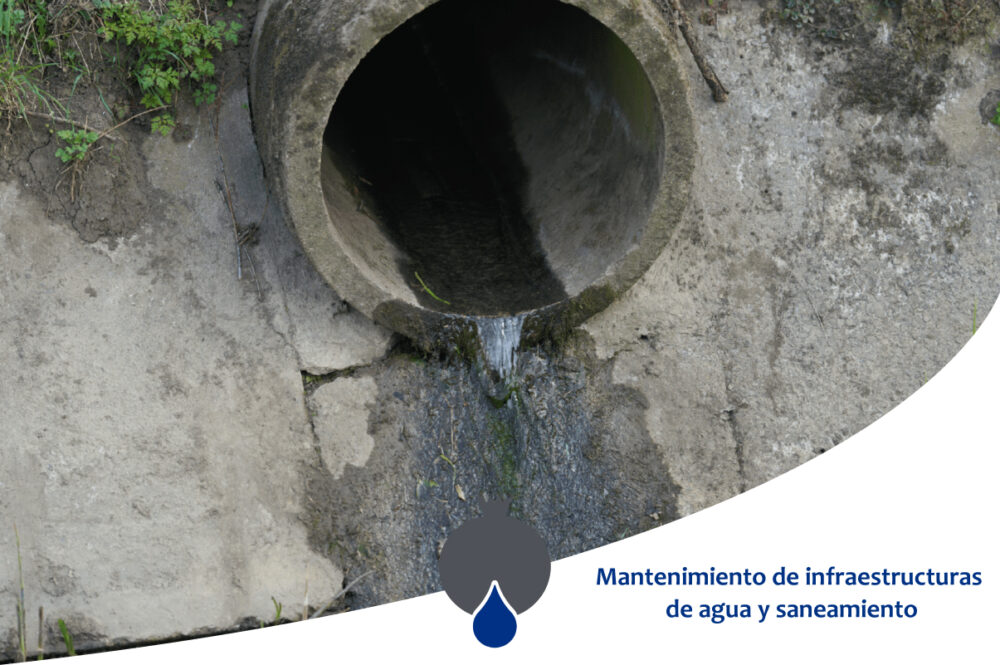 Mantenimiento de infraestructuras de agua y saneamiento