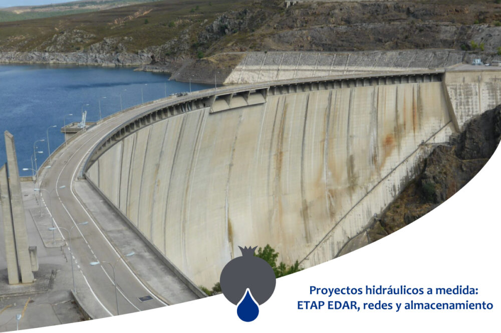 Proyectos hidráulicos a medida: ETAP EDAR, redes y almacenamiento