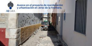 Avance en el proyecto de reordenación y urbanización en Jerez de la Frontera