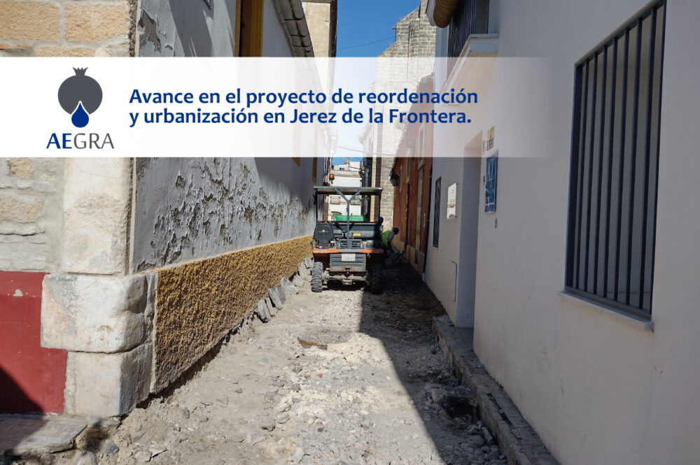 Avance en el proyecto de reordenación y urbanización en Jerez de la Frontera