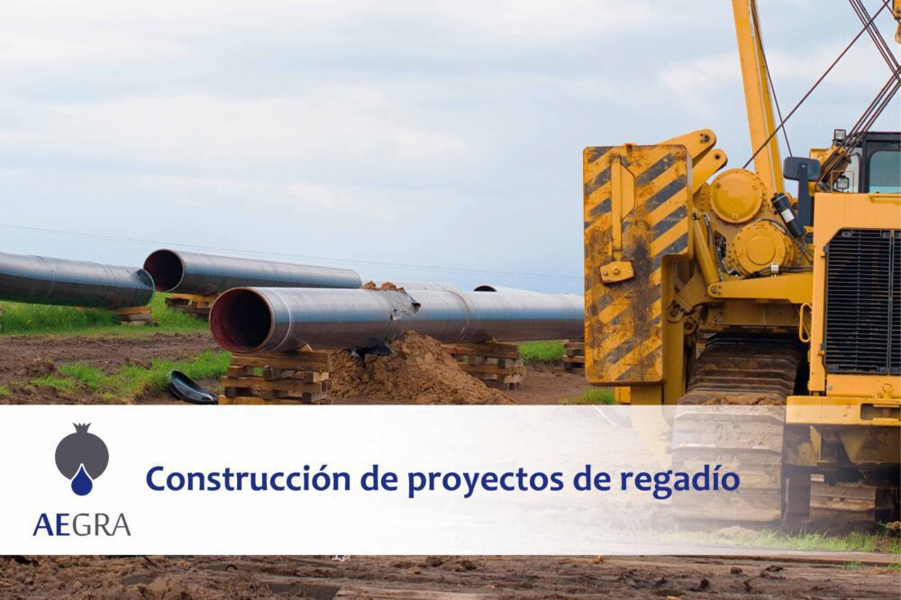 Construcción de proyectos de regadío