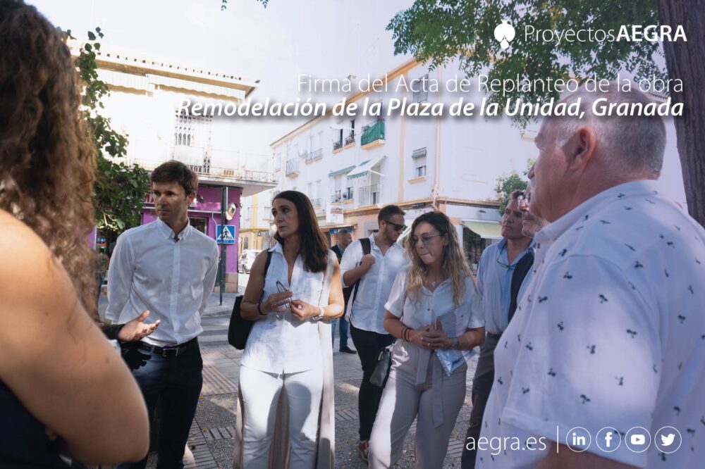 Firma Remodelación de la Plaza de la Unidad