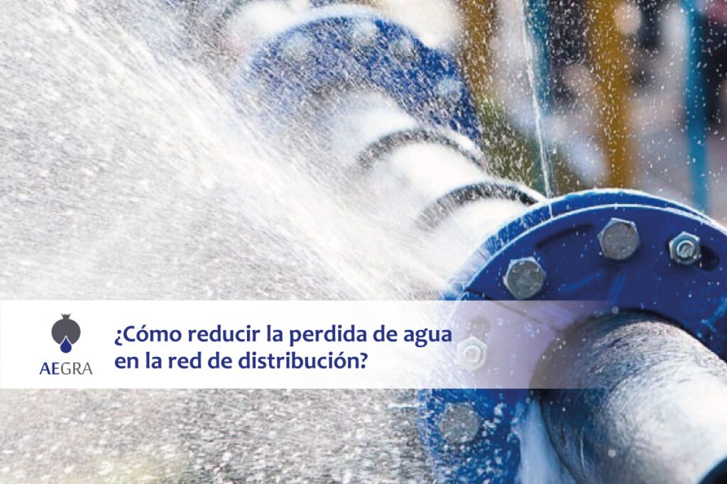 reducir la perdida de agua en la red de distribucion