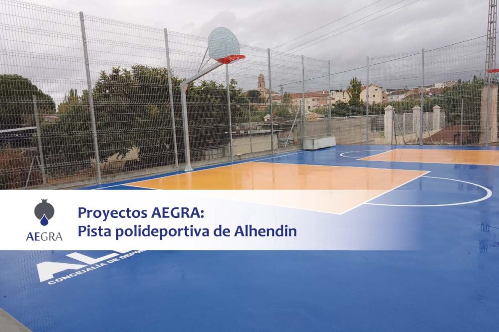 Proyectos AEGRA Pista polideportiva de Alhendin